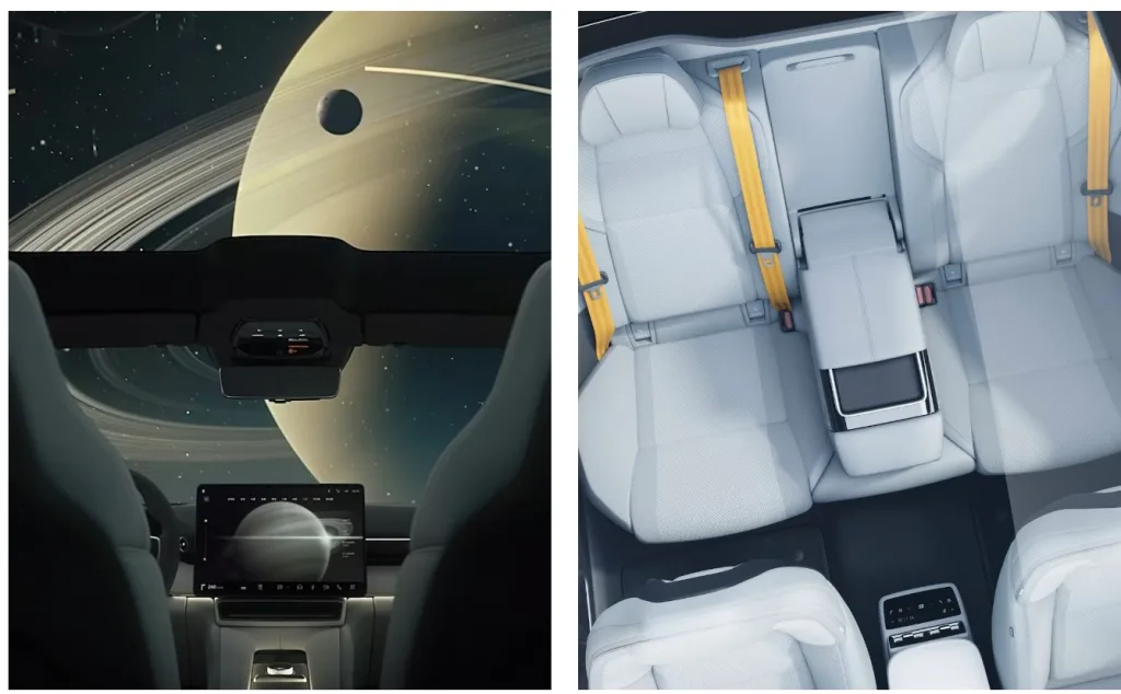 폴스타 4, 포르쉐 마칸 일렉트릭과 경쟁하기 위한 특징 5가지는? 6 폴스타 4(Polestar 4 interior)