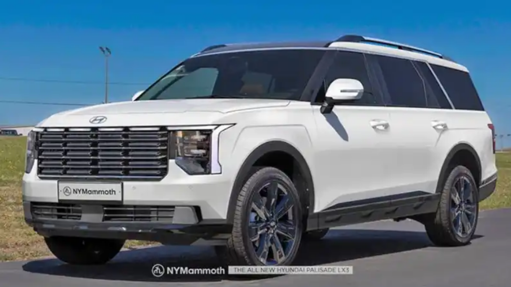 현대 팰리세이드 예상도