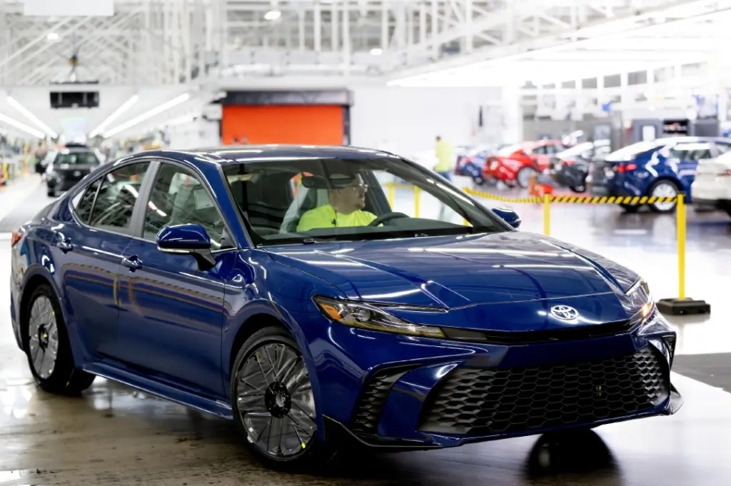 2025 New Toyota Camry, goes at Kentucky Plant 1 TMMK 2025 Toyota Camry Georgetown, Kentucky Friday, May 3, 2024 Photo by Miranda Toby