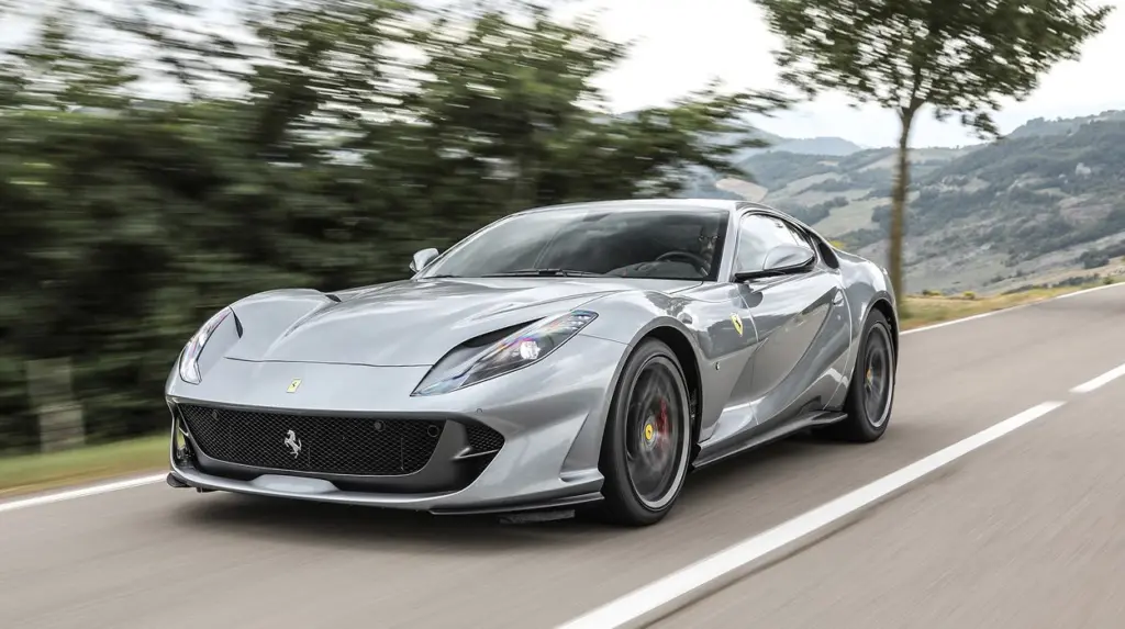With a top speed of 340km/h and a zero to 100km/h time of just 2.9 seconds, the 812 Superfast was the quickest Ferrari ever made at its launch in 2017