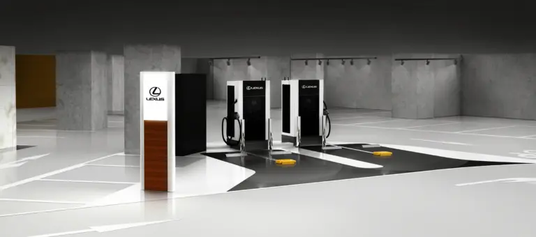 렉서스 전기차 충전소 レクサス充電ステーション