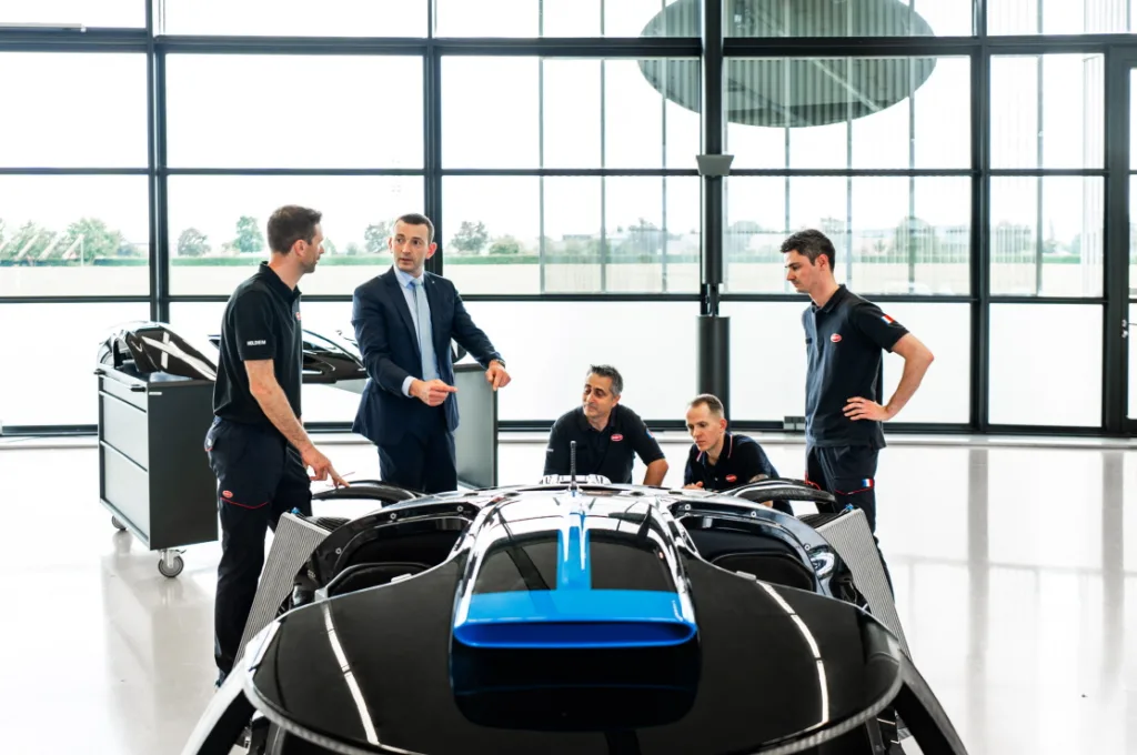 BOLIDE, W16 MISTRAL, TOURBILLON: SHAPING THE FUTURE OF BUGATTI AFTERSALES IN 2024