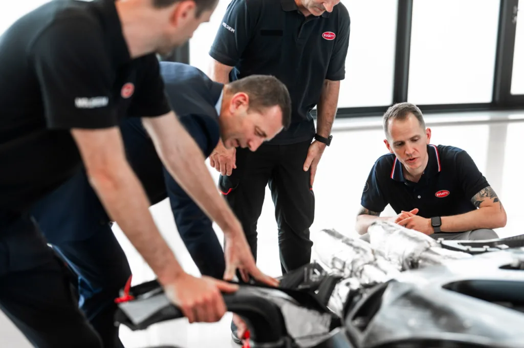 BOLIDE, W16 MISTRAL, TOURBILLON: SHAPING THE FUTURE OF BUGATTI AFTERSALES IN 2024