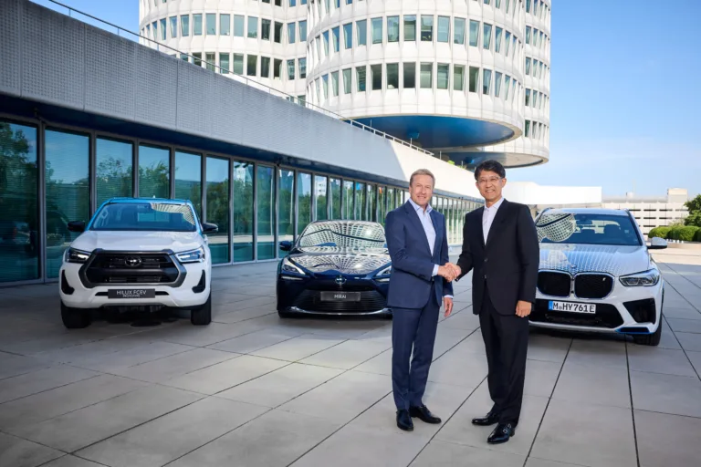 수소 전기차 위한 토요타와 BMW의 동맹, トヨタとBMW、水素社会実現に向けた協力関係を強化