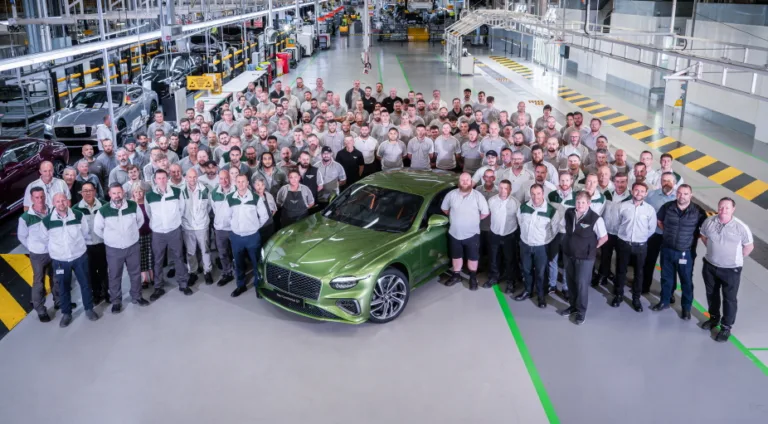 벤틀리 컨티넨탈 GT, Fourth-generation Continental GT production begins on founder’s birthday
