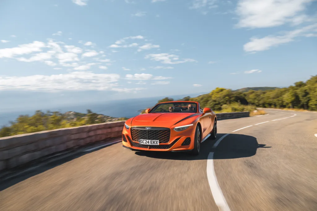 Most powerful W12 Bentley starts its sign-off journey, Batur Convertible Testing
