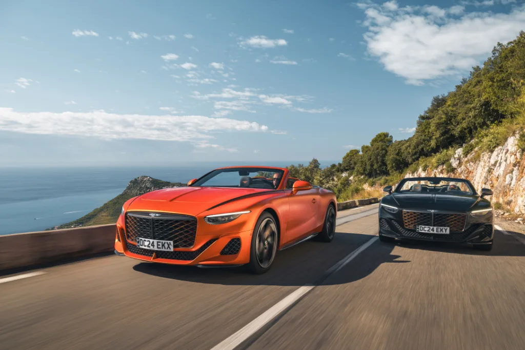 Most powerful W12 Bentley starts its sign-off journey, Batur Convertible Testing