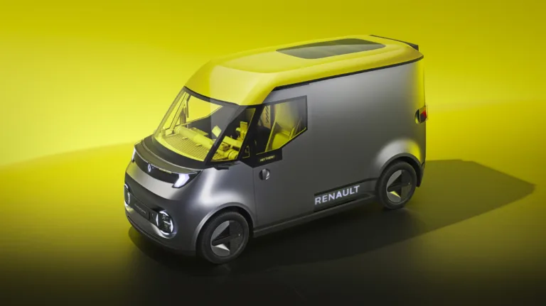 르노 에스타페트 콘셉트 (RENAULT ESTAFETTE CONCEPT: THE ELECTRIC VAN INSPIRED BY CITIES AND THE PROFESSIONALS WHO WORK IN THEM)