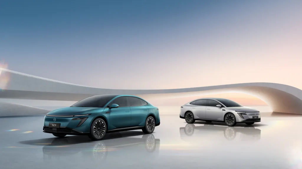 닛산이 중국에서 공개한 전기차 N7, 그랜저 스타일이네? 3 닛산 N7 (Nissan N7)