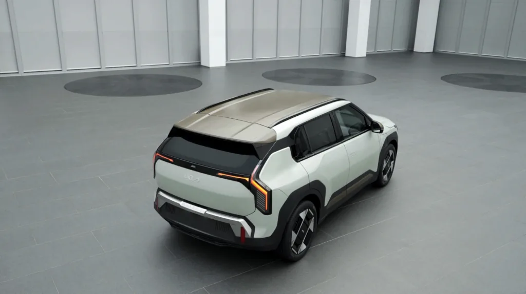 기아 EV3, 친환경 비전 제시하는 '스터디카' 제작 4 기아, 움직이는 친환경 실험실 'EV3 스터디카' 공개