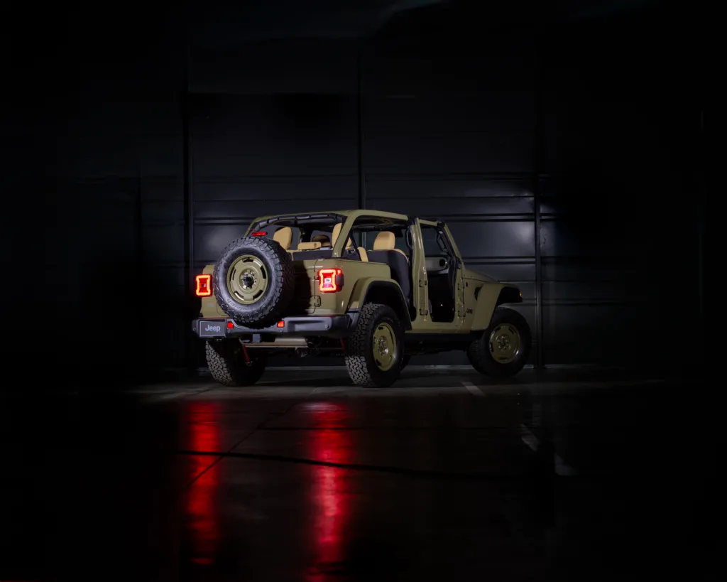 Jeep® Brand Honors Its Heritage With 2025 Wrangler 4xe Willys '41 Special Edition 3 2025 Jeep® Wrangler Willys '41 4xe special edition