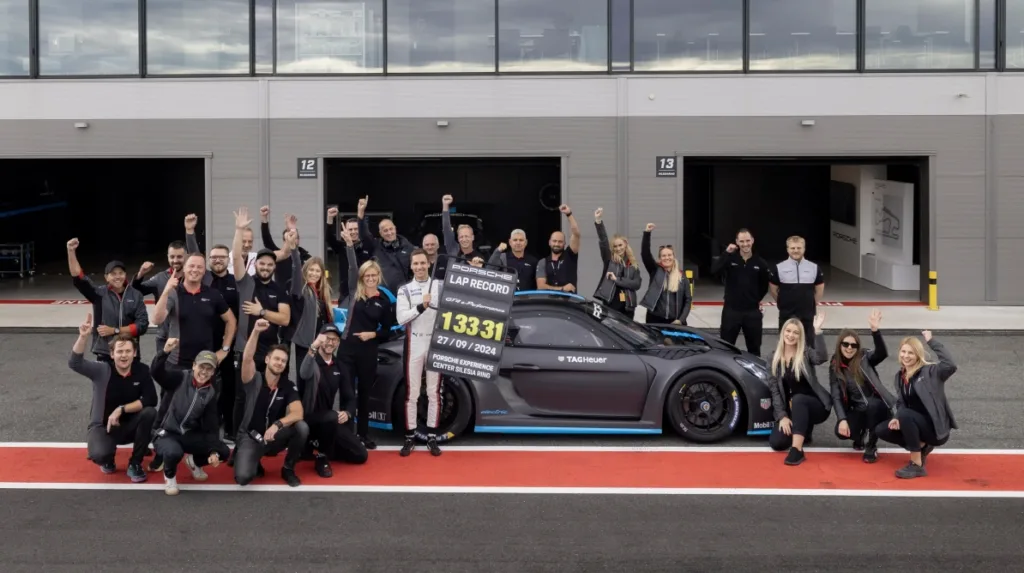 Porsche GT4 e-Performance Days Showcase Electromobility Excellence at Silesia Ring