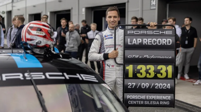 Porsche GT4 e-Performance Days Showcase Electromobility Excellence at Silesia Ring