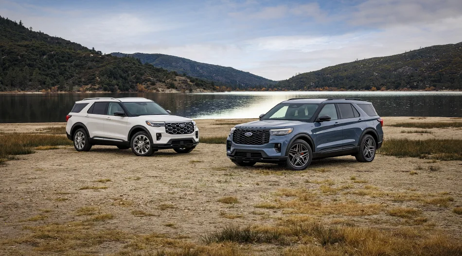 더 뉴 포드 익스플로러 라인업