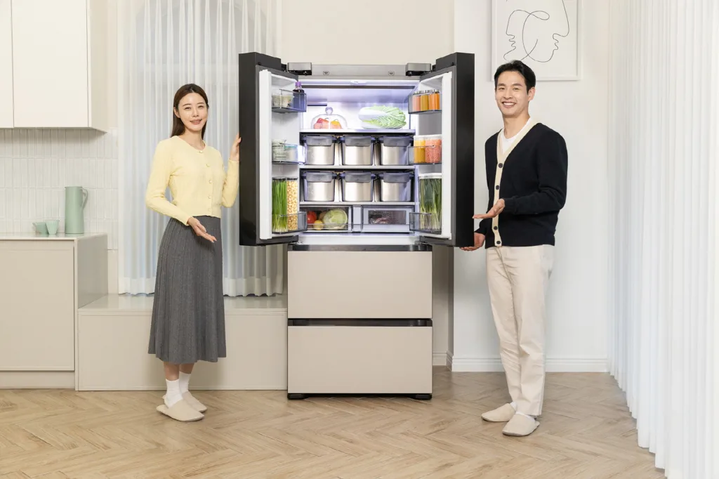 삼성전자, AI 기능 강화한 김치냉장고 판매량 두 자릿수 증가