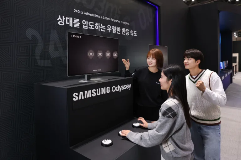 삼성전자, 지스타 2024에서 오디세이 모니터 체험존 All Ready. OLED 운영
