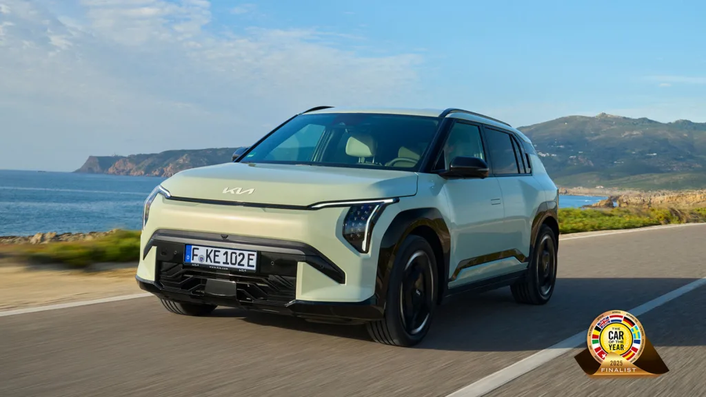 The Kia EV3 shortlisted for 2025 Car of the Year
