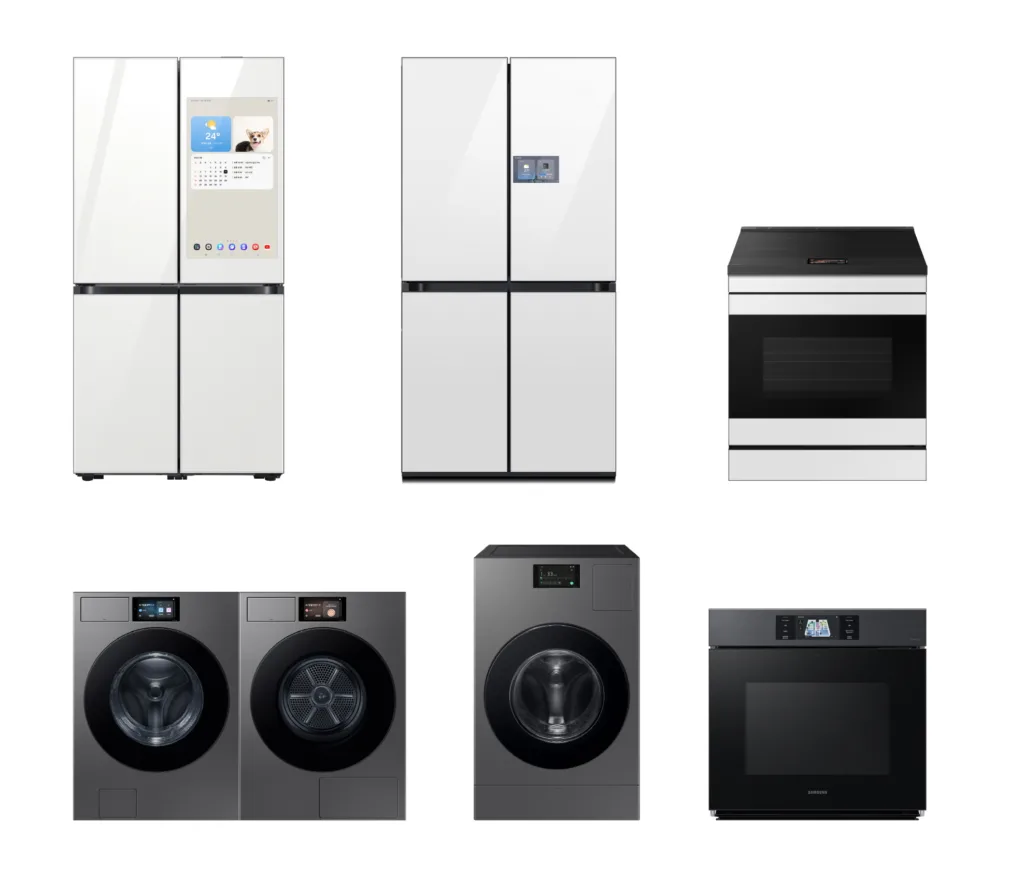 삼성전자, CES 2025서 AI 홈 탑재한 스크린 가전 대거 공개