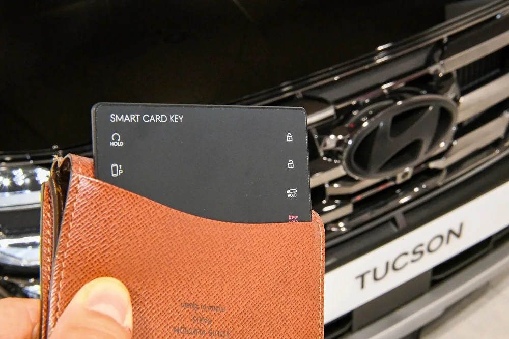 카드형 스마트키, 아이오닉 5 N 이어 그랜저, 싼타페도 쓴다 1 카드형 스마트키