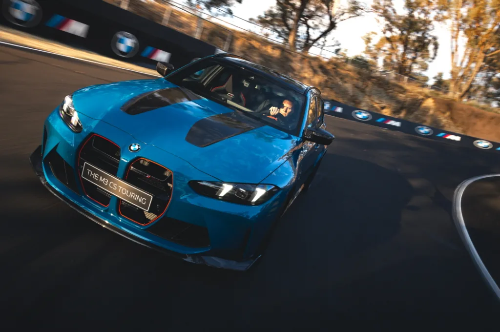 The first-ever BMW M3 CS Touring: Racing DNA meets maximised everyday usability.