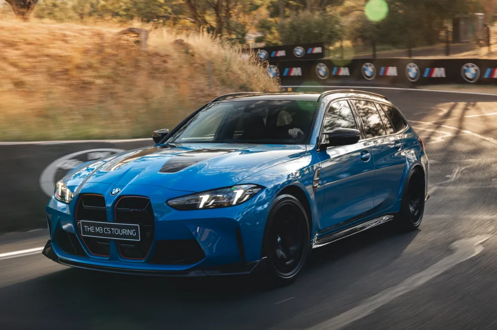 The first-ever BMW M3 CS Touring: Racing DNA meets maximised everyday usability.