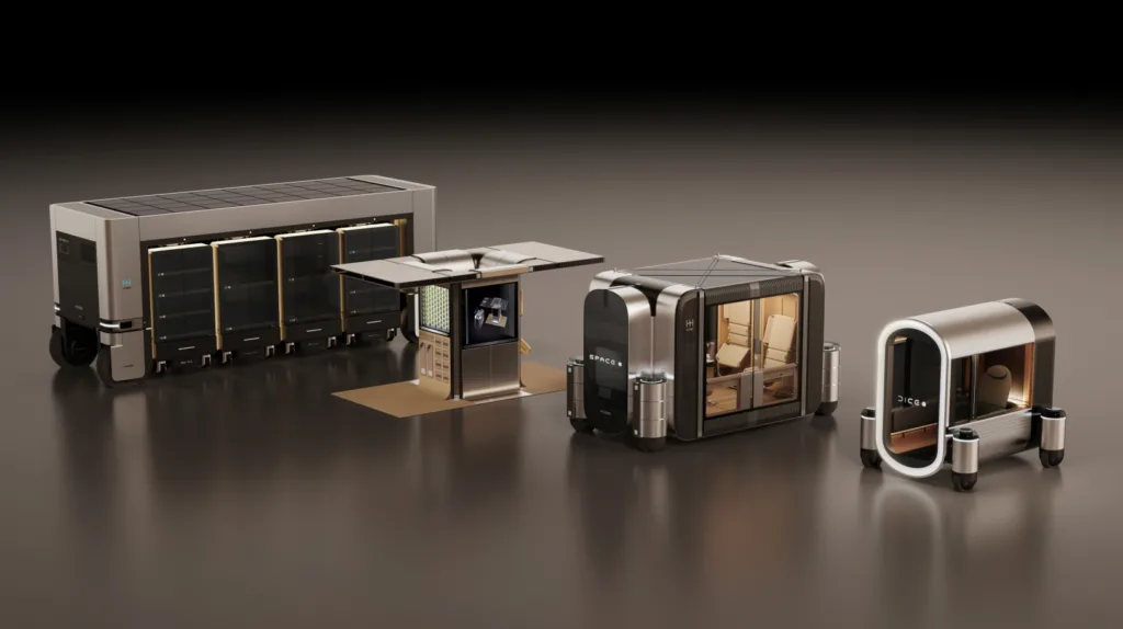 무려 19개,현대자동차∙기아 미국 ‘2024 굿디자인 어워드' 수상 2 2024 굿디자인 어워드 수상작 ‘DICE∙SPACE∙CITY POD’