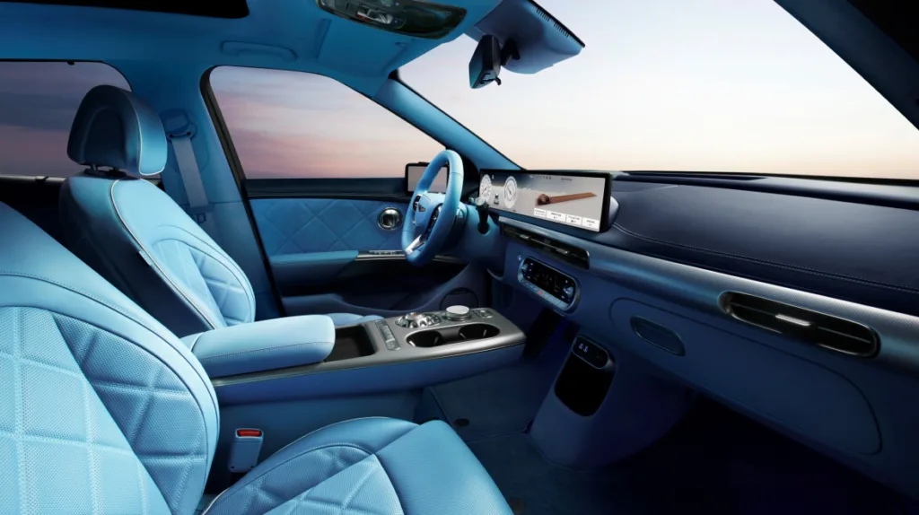 GENESIS UNVEILS REDESIGNED GV60 3 제네시스 GV60 부분변경 모델 (GENESIS UNVEILS REDESIGNED GV60)
