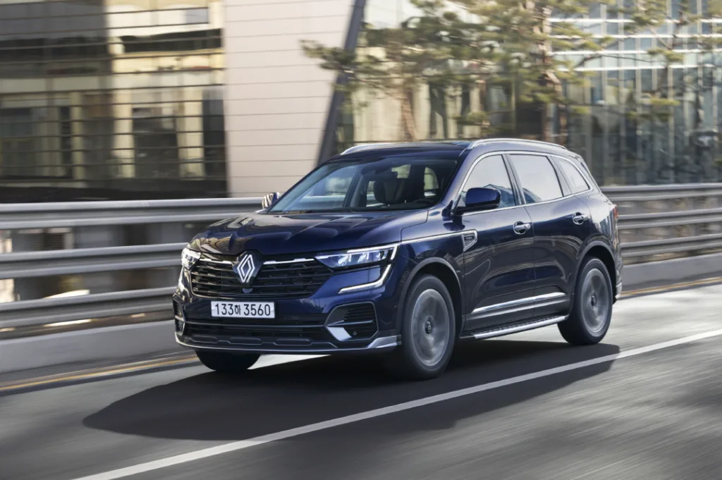 르노 QM6 주행 사진