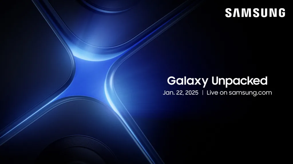 삼성 갤럭시 언팩 2025 (Galaxy Unpacked January 2025 The Next Big Leap in Mobile AI Experiences) 초대장