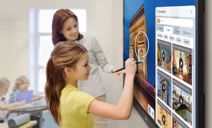 유럽 최대 교육기술 전시회 Bett 2025, 삼성전자 AI 전자칠판 공개 1 삼성전자 AI 전자칠판 신제품 공개1 https://mobilityground.com/wp-content/uploads/2025/01/삼성전자-AI-전자칠판-신제품-공개1.webp