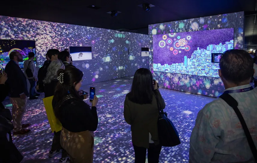 삼성전자, CES 2025에서 아트 TV 리더십 선보여(1)