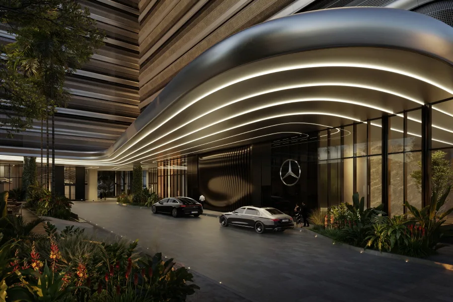 메르세데스-벤츠 플레이스 마이애미 (Mercedes-Benz Places and JDS Development reveal branded real-estate project in Miami)