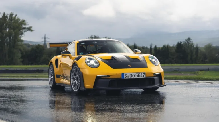 포르쉐 911 GT3 RS 미쉐린 WET 타이어(Wet tyre from Porsche and Michelin extends the track-day season)