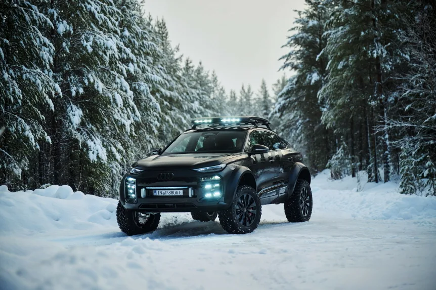 Ready to blaze new trails – Audi unveils Q6 e-tron offroad concept
