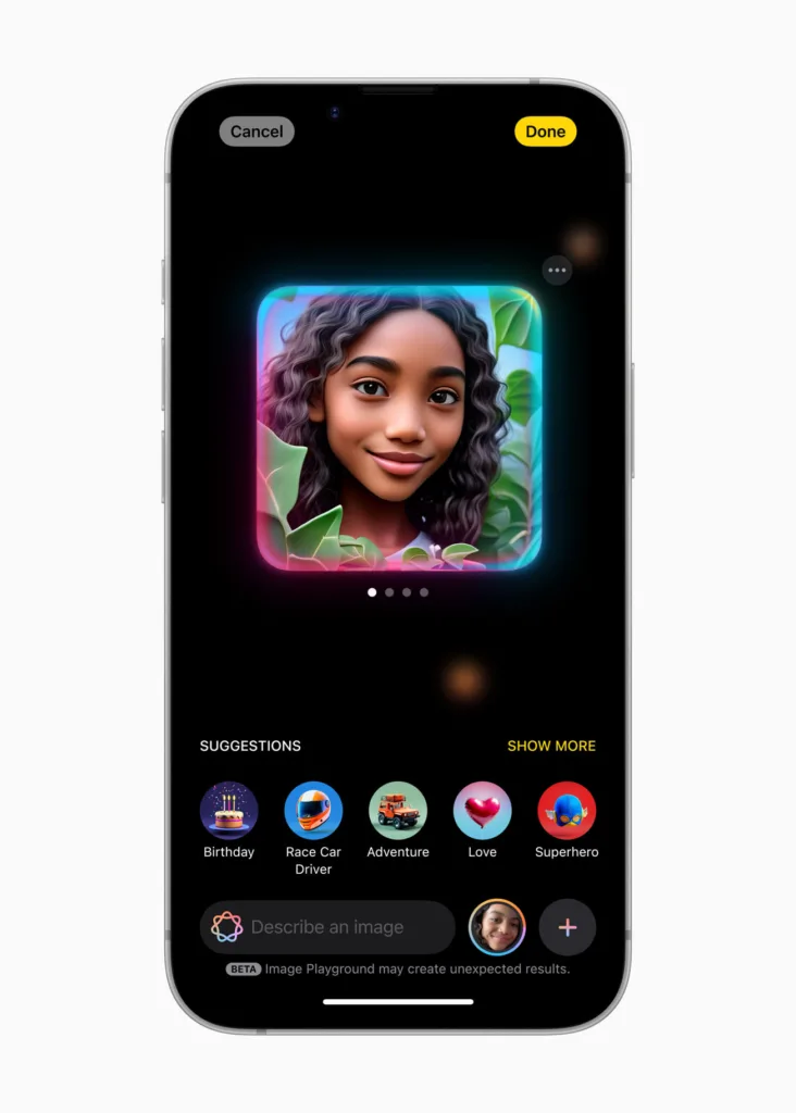 Apple debuts iPhone 16e: A powerful new member of the iPhone 16 family 6 Apple-iPhone-16e-Apple-Intelligence-Image-Playground-250219_inline.jpg.large_2x