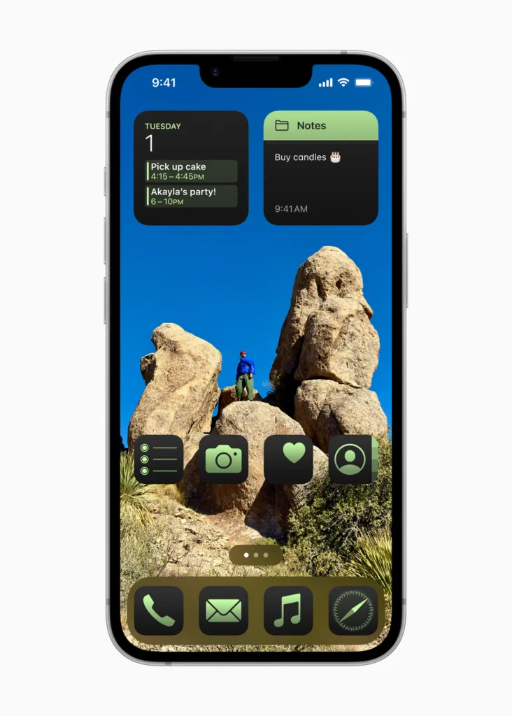 Apple debuts iPhone 16e: A powerful new member of the iPhone 16 family 21 Apple-iPhone-16e-iOS-18-customized-Home-Screen-250219_inline.jpg.large_2x