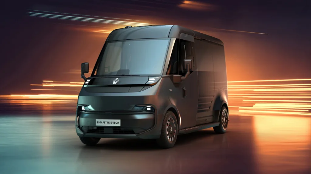 Renault presents a new era in electric LCVs, will launch 2026 8 르노 전기 밴 Renault Estafette E-Tech electric