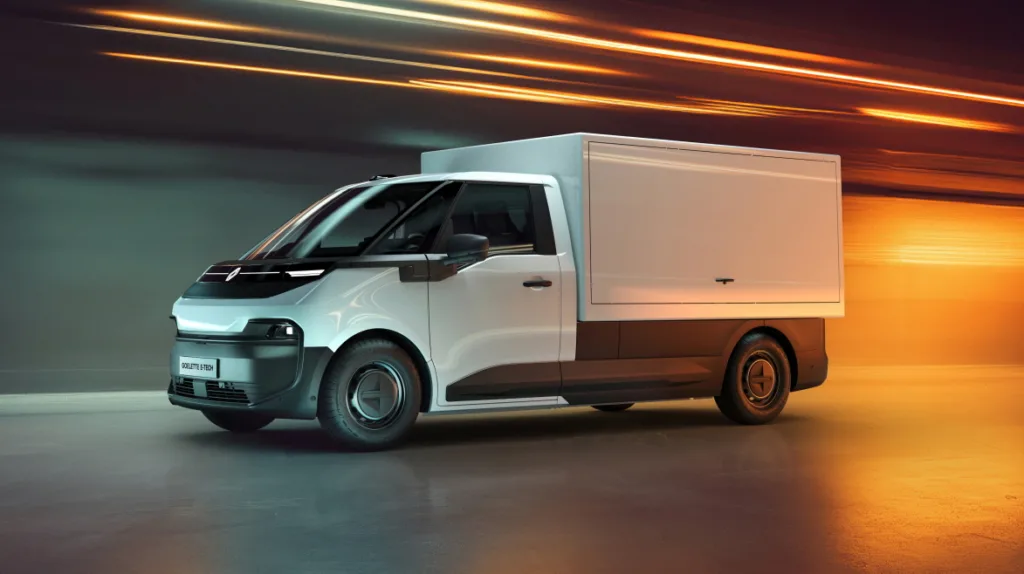 Renault presents a new era in electric LCVs, will launch 2026 5 르노 전기 밴 Renault Goelette E-Tech electric