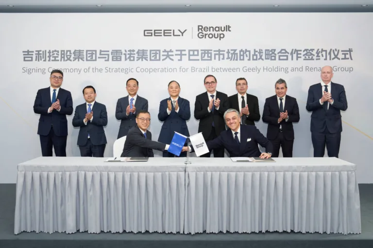 Renault Group and Geely Holding Group sign a framework agreement for a new strategic cooperation in Brazil