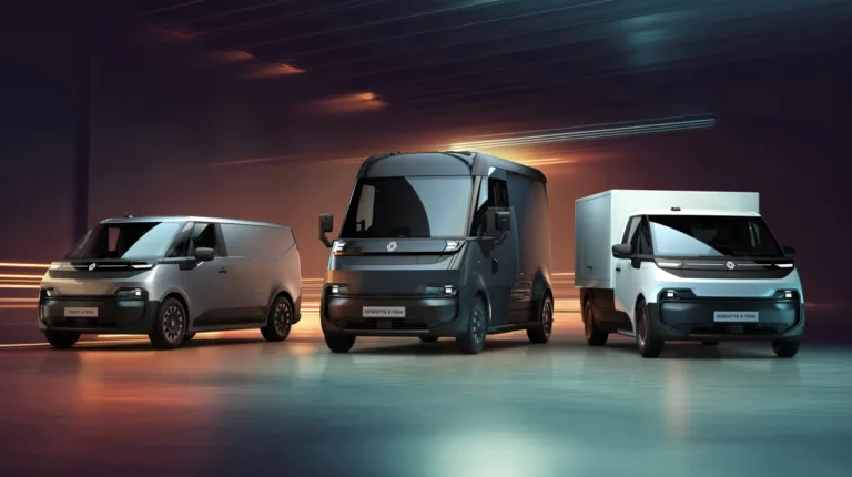 르노 전기 밴 Renault Trafic E-Tech electric - Renault Estafette E-Tech electric - Renault Goelette E-Tech electric