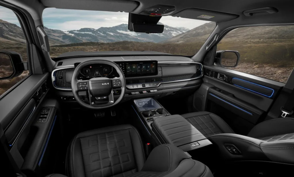 기아 타스만 계약 시작, 가격 놀라워, X-Pro 5,240만원 3 더 기아 타스만 X-Pro 내장