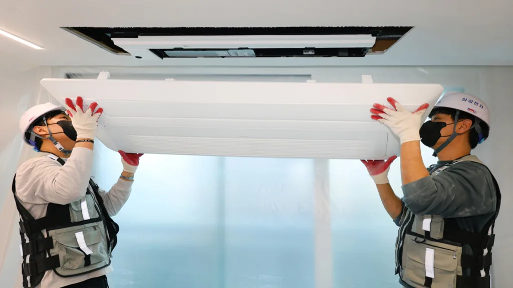 18-19만원에 시스템 에어컨 설치, '삼성 인테리어핏 키트' 출시 2 삼성전자, 단내림 시공 필요 없는 삼성 인테리어핏 키트 출시