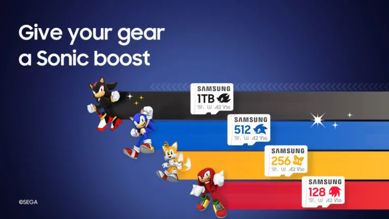 Sonic Speed has Arrived: Sonic the Hedgehog™ PRO Plus microSD Cards are Available Now