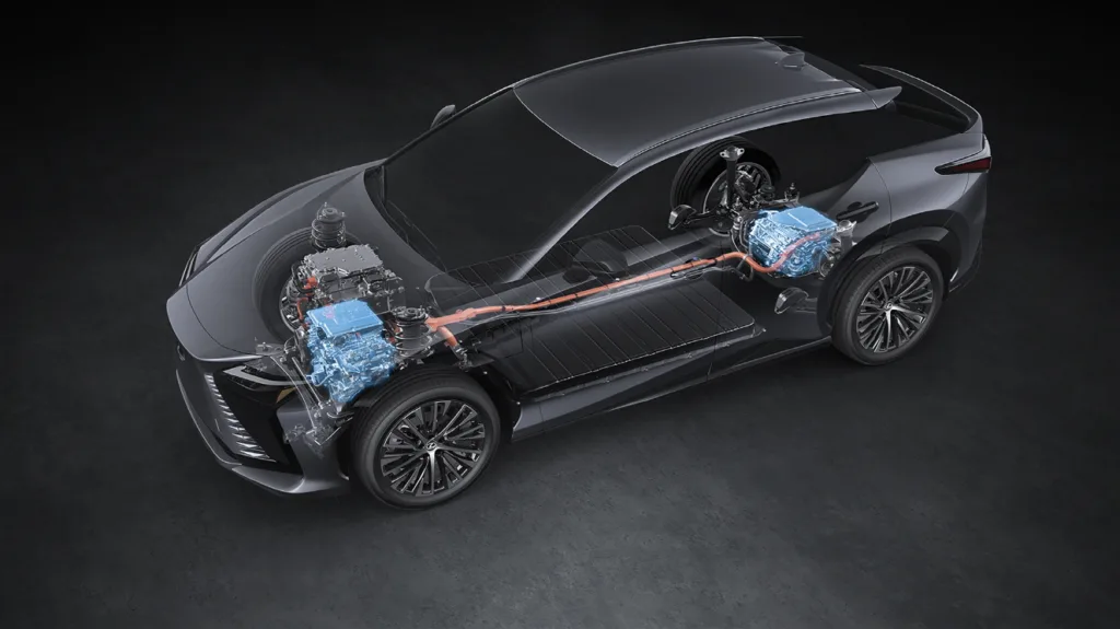 렉서스 RZ 공개(LEXUS、「RZ」の新型モデルを世界初公開, Lexus RZ)