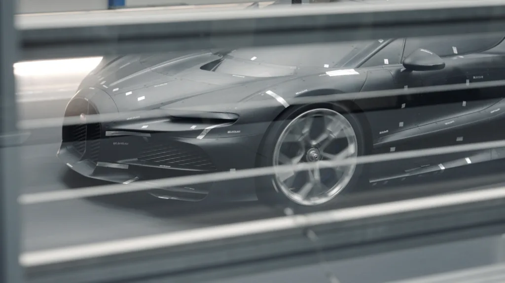 부가티 투르비옹(Mastering a new era of aerodynamics with the Bugatti Tourbillon)