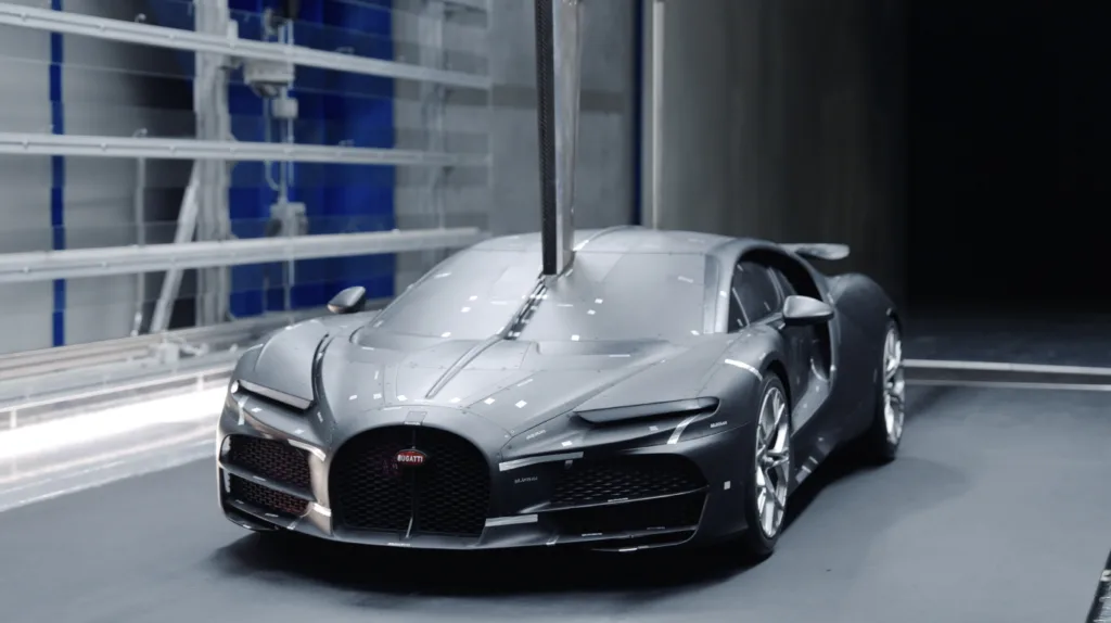 부가티 투르비옹(Mastering a new era of aerodynamics with the Bugatti Tourbillon)
