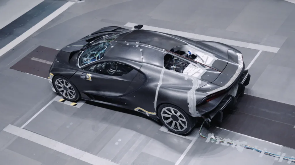 부가티 투르비옹(Mastering a new era of aerodynamics with the Bugatti Tourbillon)
