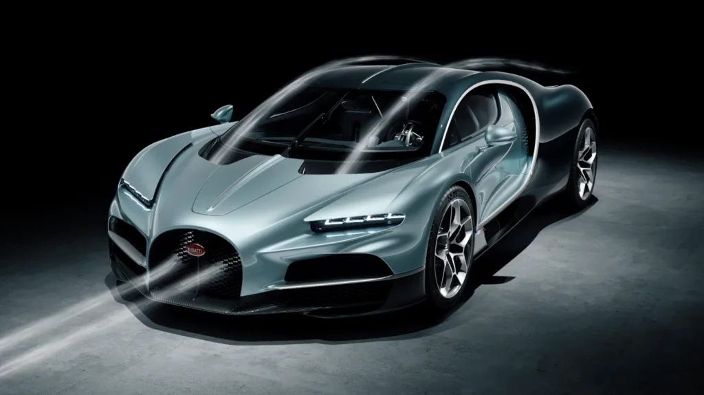 부가티 투르비옹(Mastering a new era of aerodynamics with the Bugatti Tourbillon)