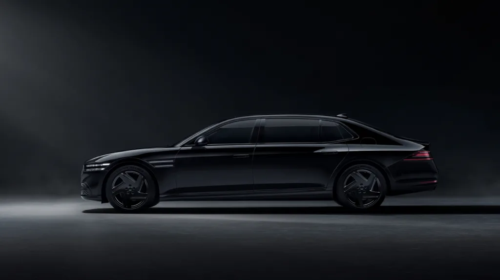 제네시스, ‘G90 롱휠베이스 블랙’ 최초 공개, 최고 17,377만원 5 제네시스, G90 롱휠베이스 블랙 첫 출시