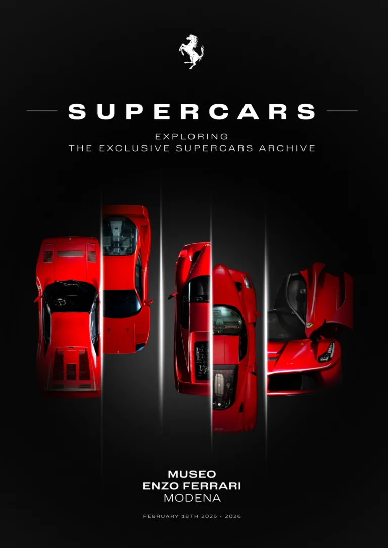 엔초 페라리 박물관 '페라리 슈퍼카' 전시(Enzo Ferrari)